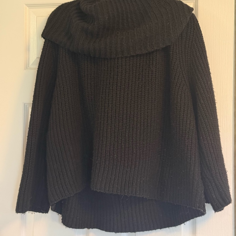 Express Black Cowl Neck Sweater
